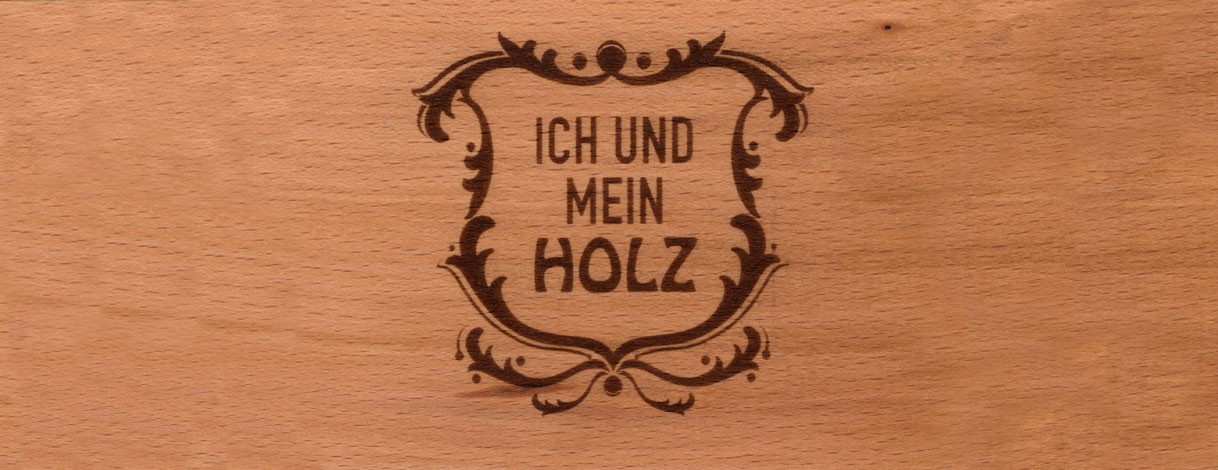 Lasergravuren auf Holz